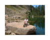 Hiking to and Camping at Josephine Lake. Basalt, CO Aug. 2004